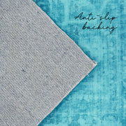 Brilliant Neptune Blue Green Rug