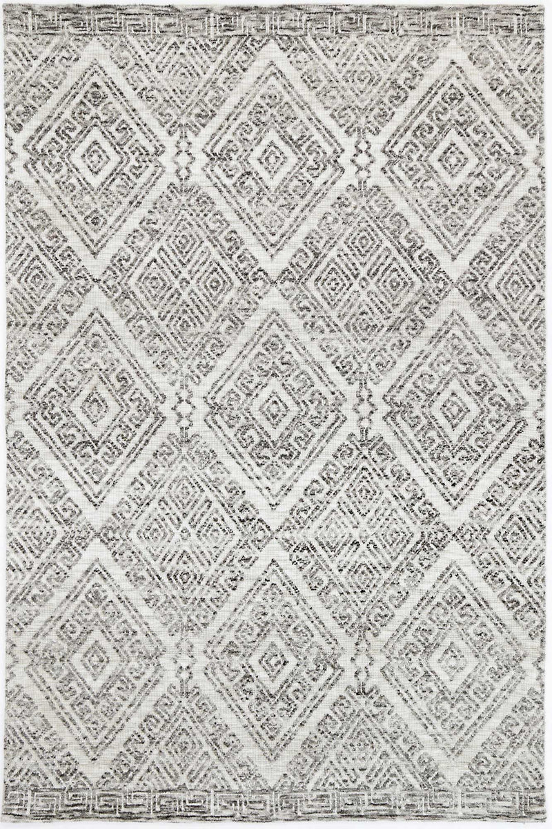 Amrish Glenfalls Grey Tribal Rug