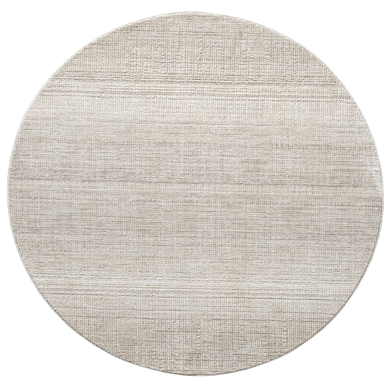 Elegance Grace Sand Round Rug