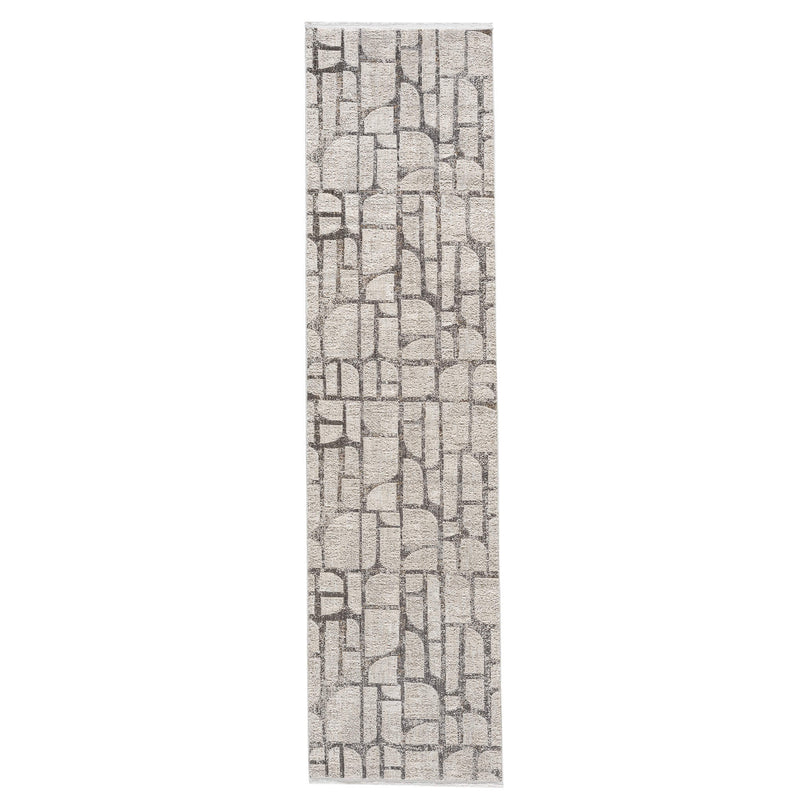 Elegance Poise Stone Runner Rug