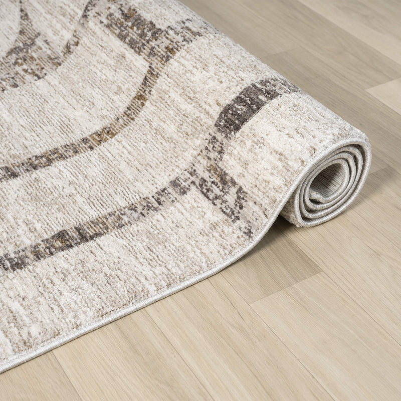 Elegance Poise Stone Runner Rug