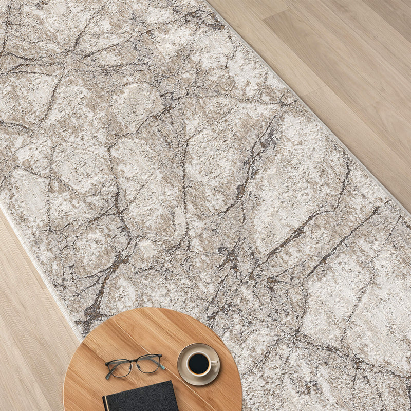 Elegance Style Ivory Runner Rug