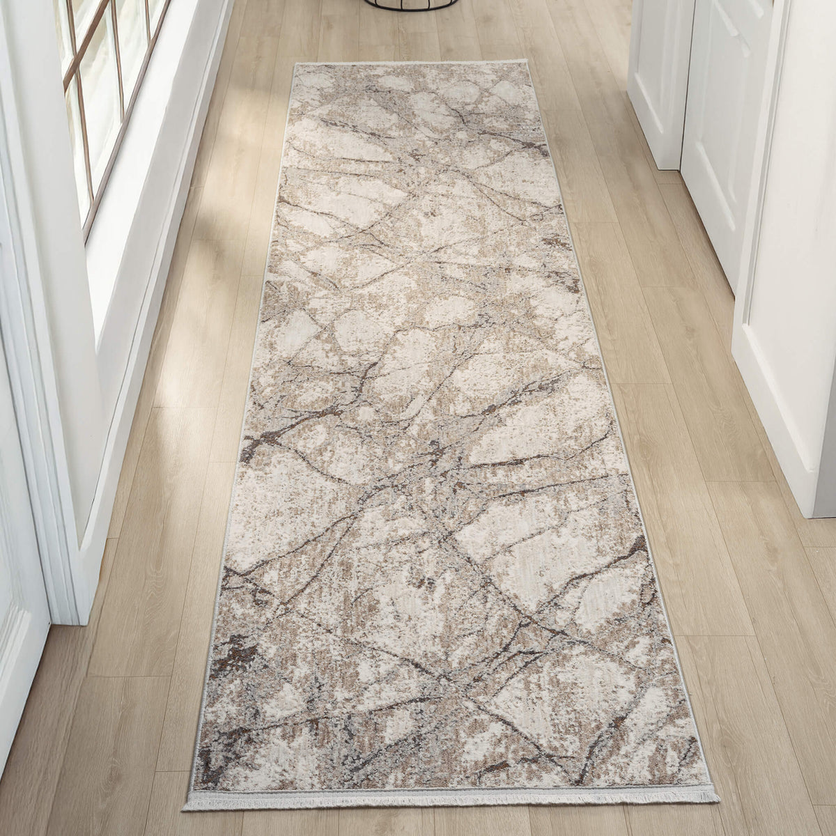 Polyester Blend Rug soft polyester pile rug, genuine short fringes, shed-resistant, high ...