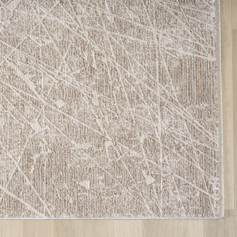 Elegance Polished Pearl Runner Rug