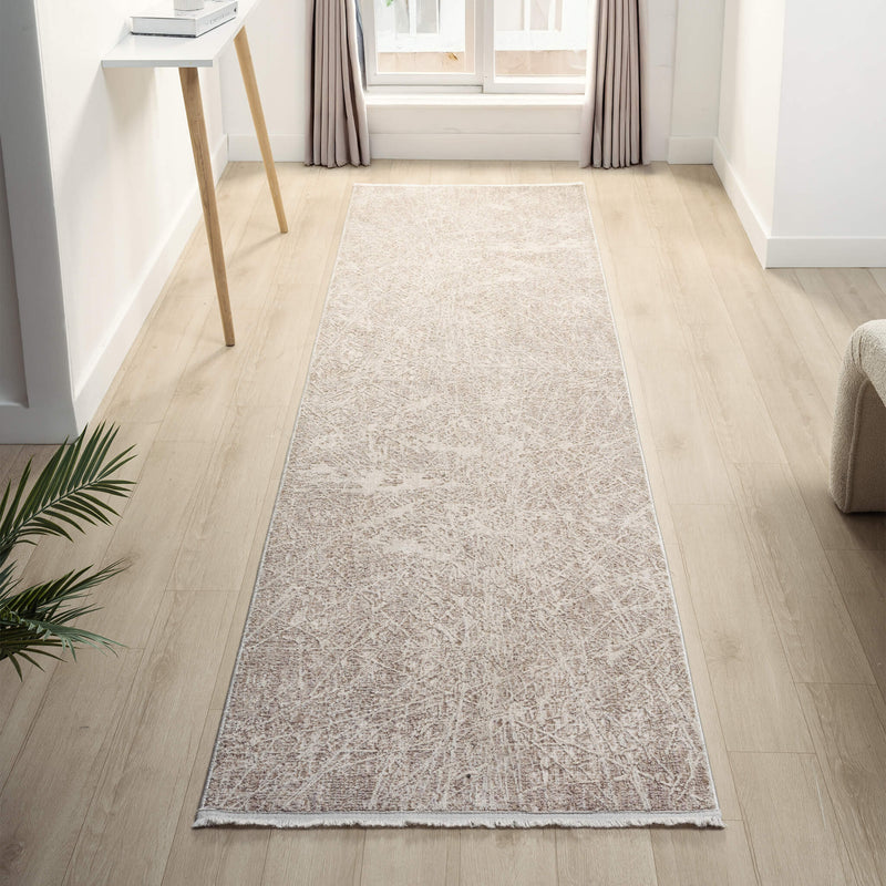 Elegance Polished Pearl Runner Rug