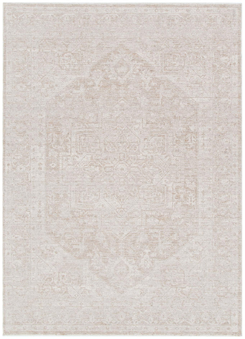 Foundation Antiqued Central Beige Rug