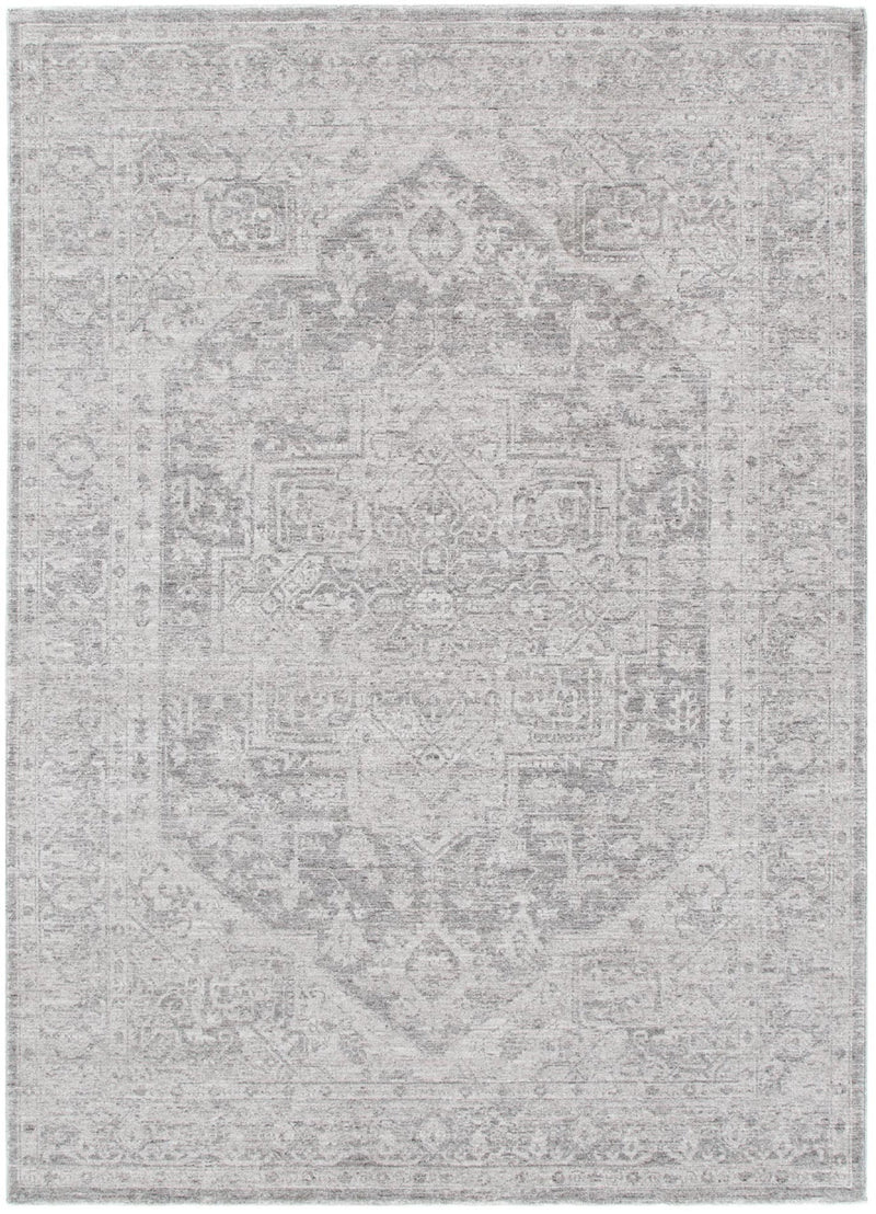 Foundation Antiqued Central Grey Rug