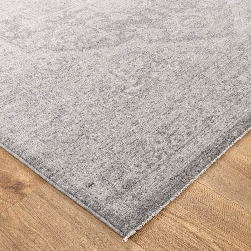 Foundation Antiqued Central Grey Rug