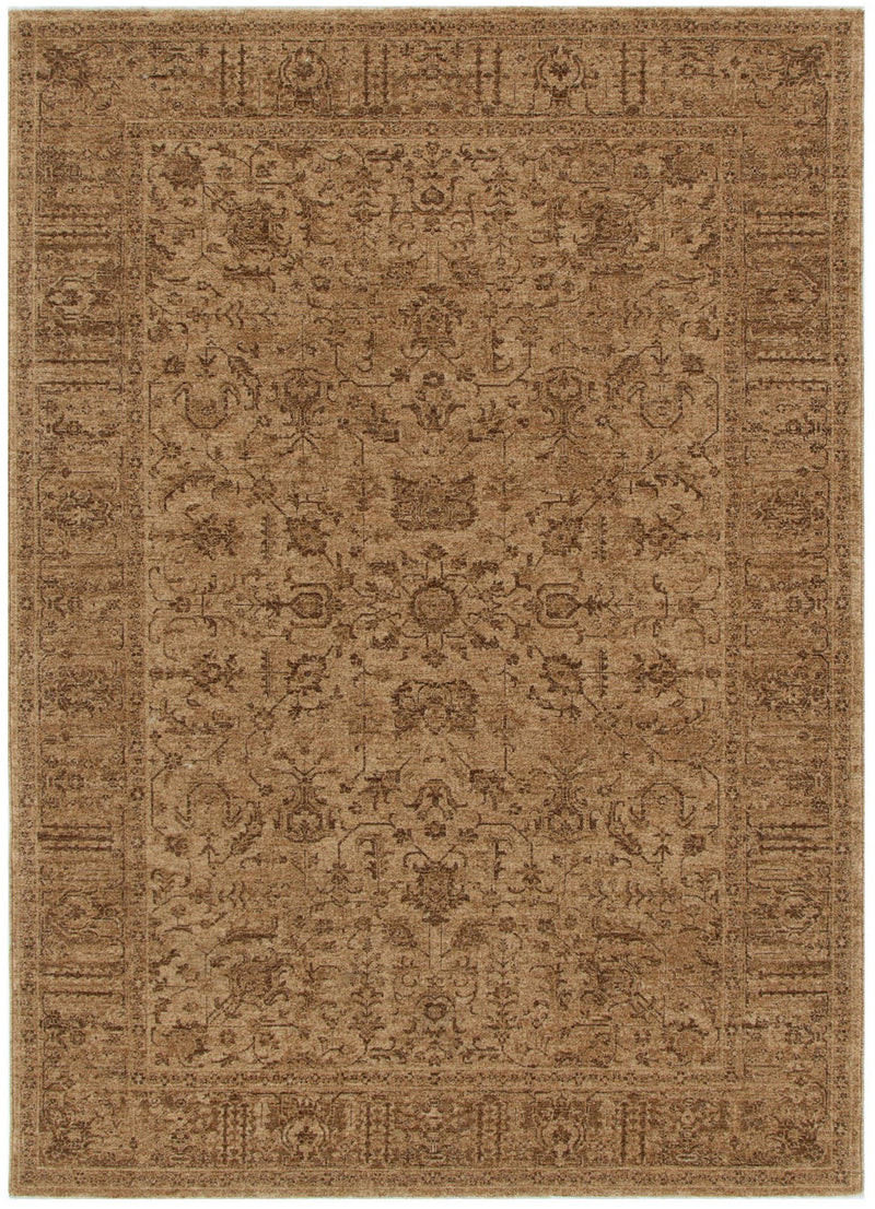 Foundation Antiqued Frame Mustard Rug