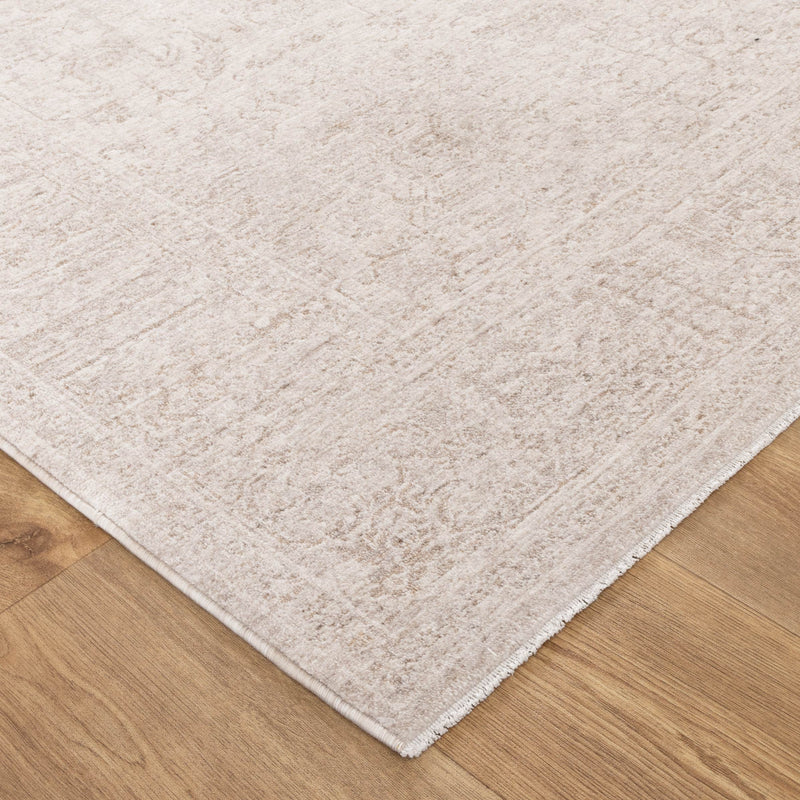 Foundation Antiqued Frame Beige Rug