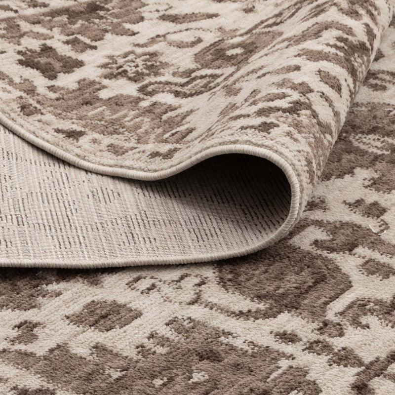 Vista Classical Ivory Brown Rug