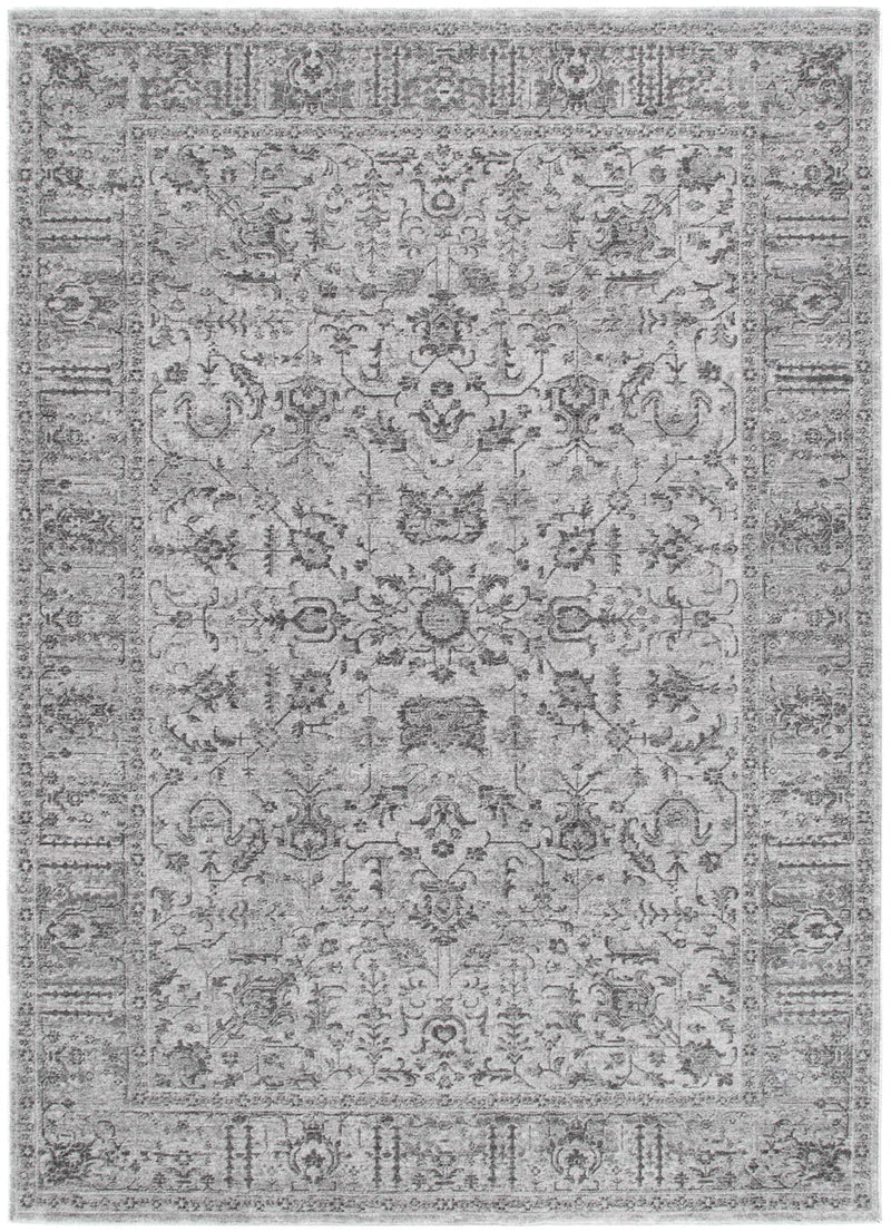 Foundation Antiqued Frame Grey Rug