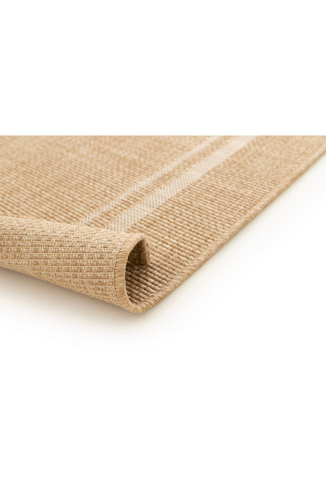 Alpine Boarder Beige Rug