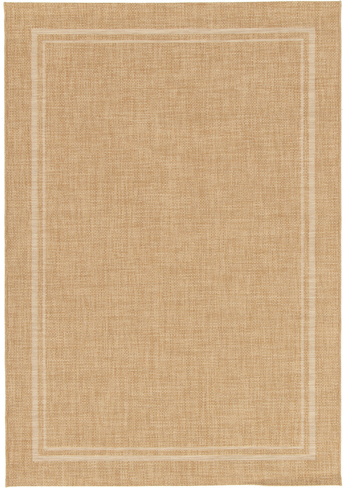 Alpine Boarder Beige Rug
