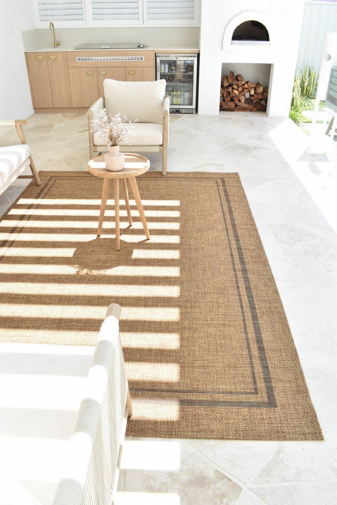 Alpine Boarder Brown Rug