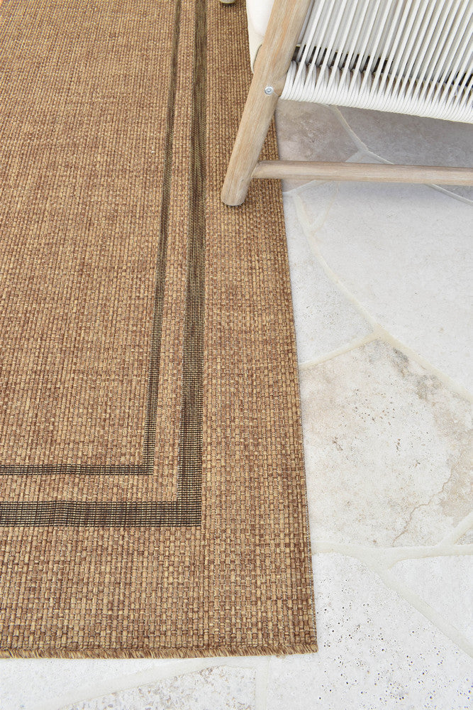 Alpine Boarder Brown Rug