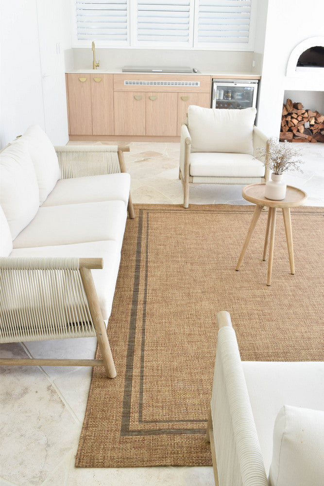 Alpine Boarder Brown Rug