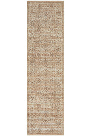 Rich Historical Ivory Runner Rug