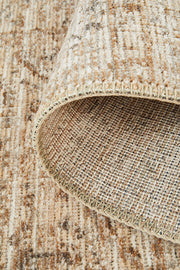 Rich Historical Ivory Runner Rug