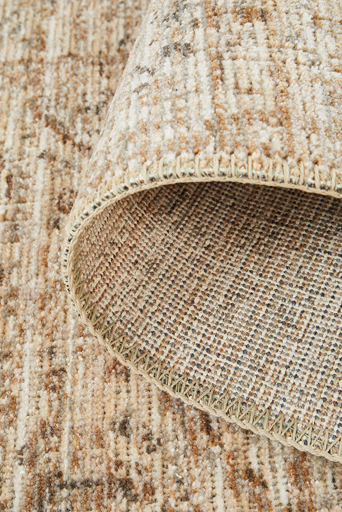 Rich Historical Ivory Runner Rug