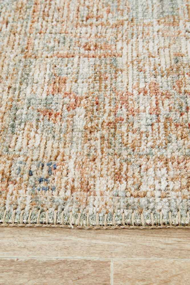 Rich Impressive Aqua Runner Rug