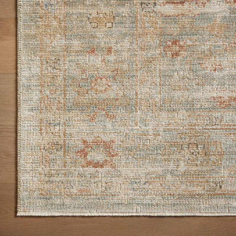 Rich Impressive Aqua Rug