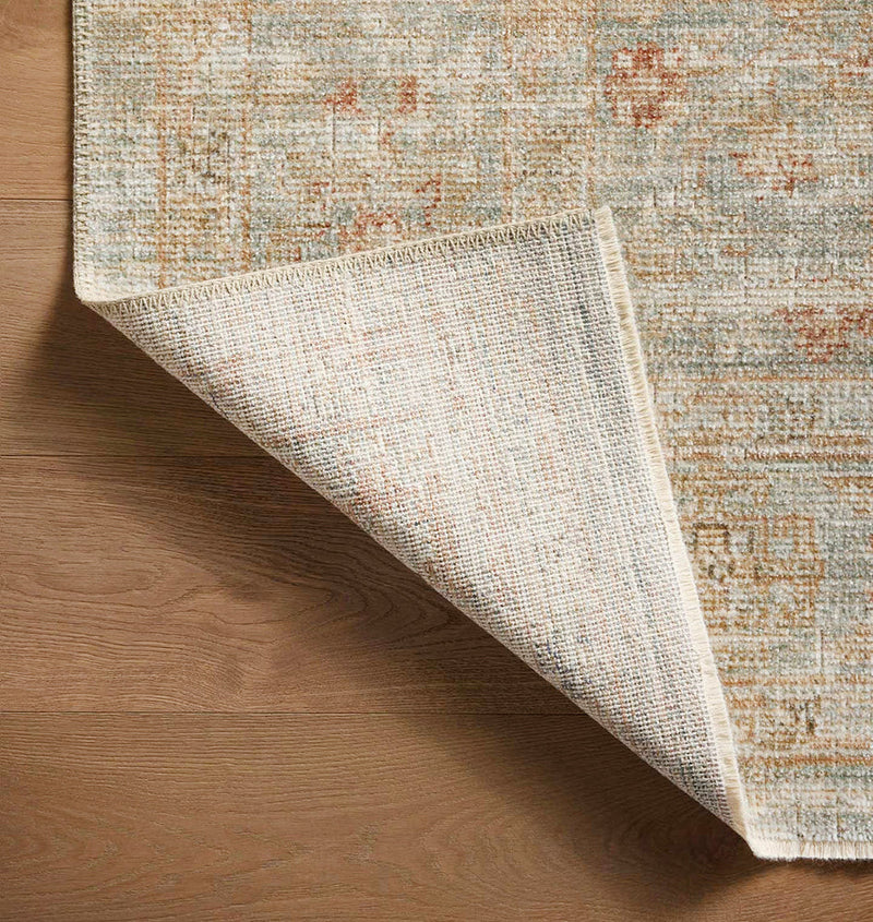 Rich Impressive Aqua Rug