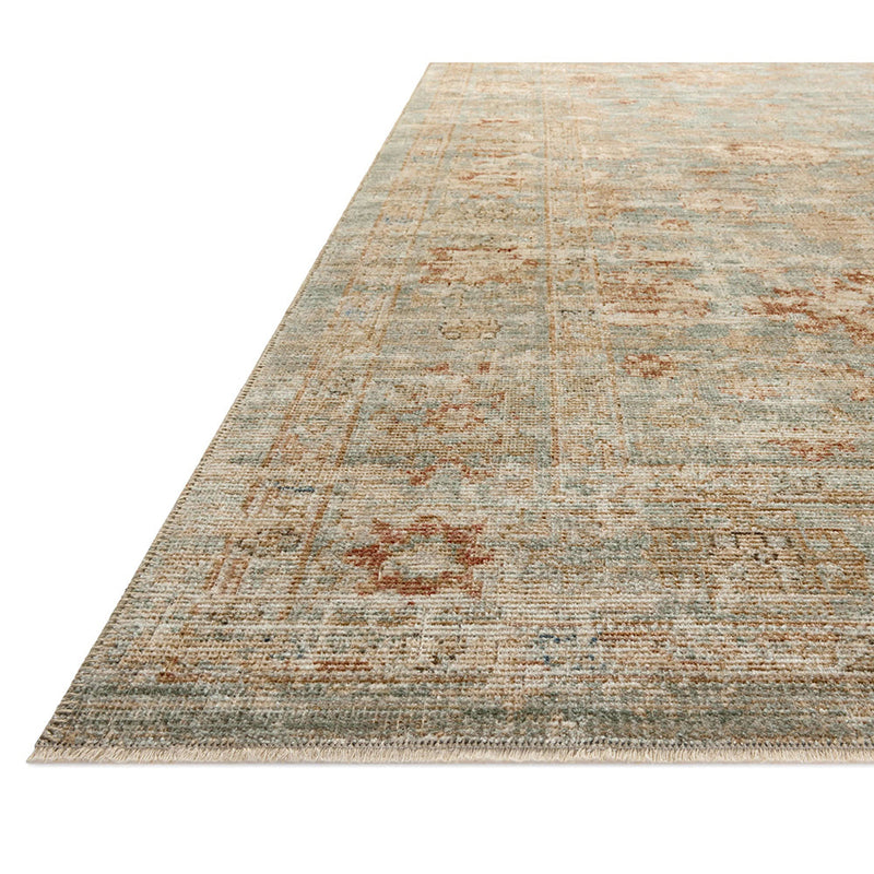 Rich Impressive Aqua Rug