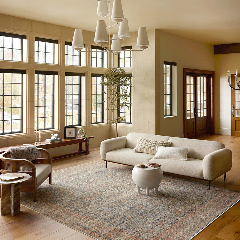 Rich Unique Blue Rug