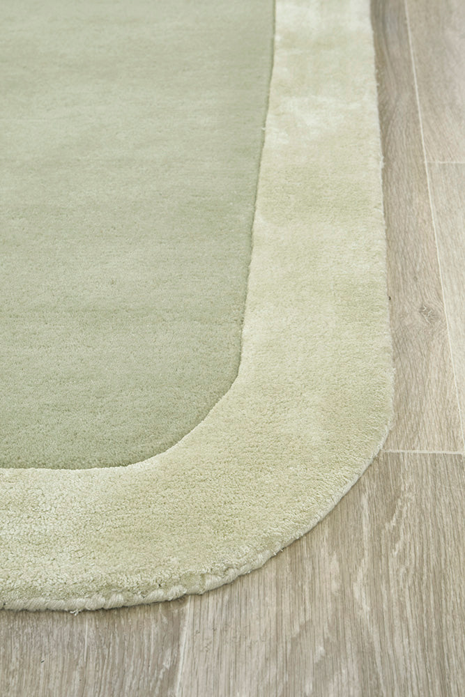 Milo Green Runner Rug