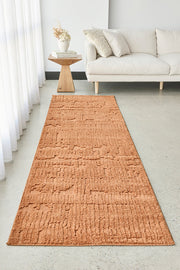 Harbor Alisa Rust Runner Rug