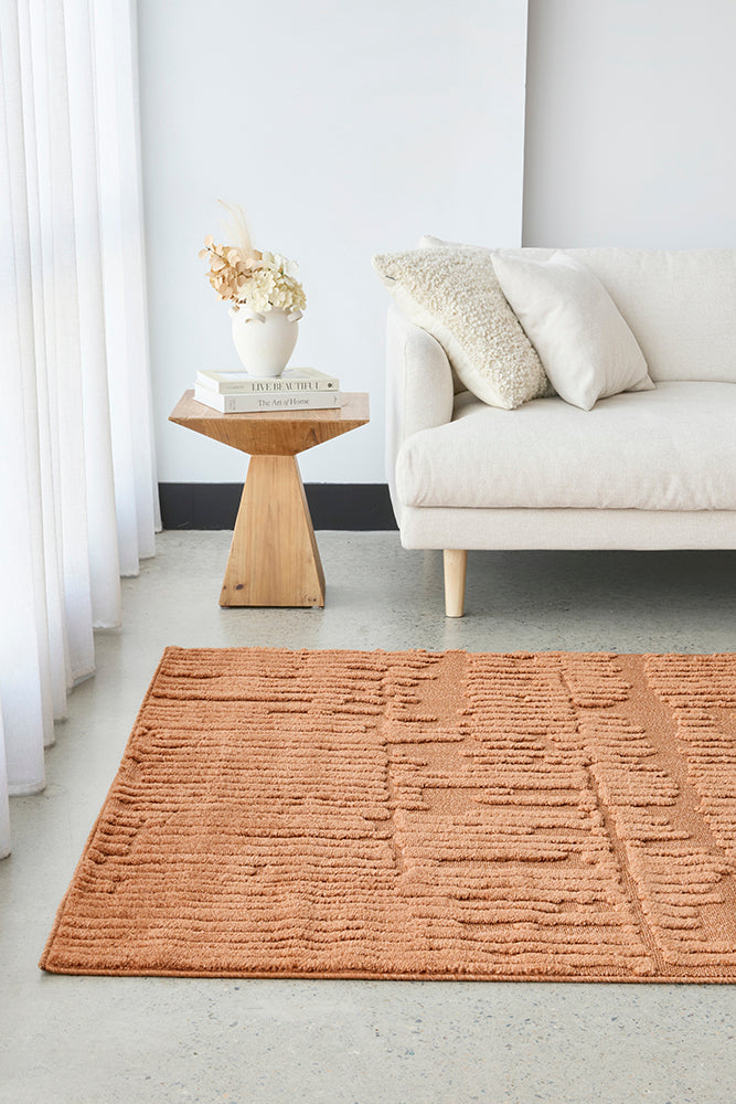 Harbor Alisa Rust Rug