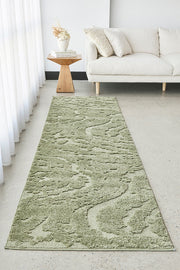 Harbor Myla Green Runner Rug