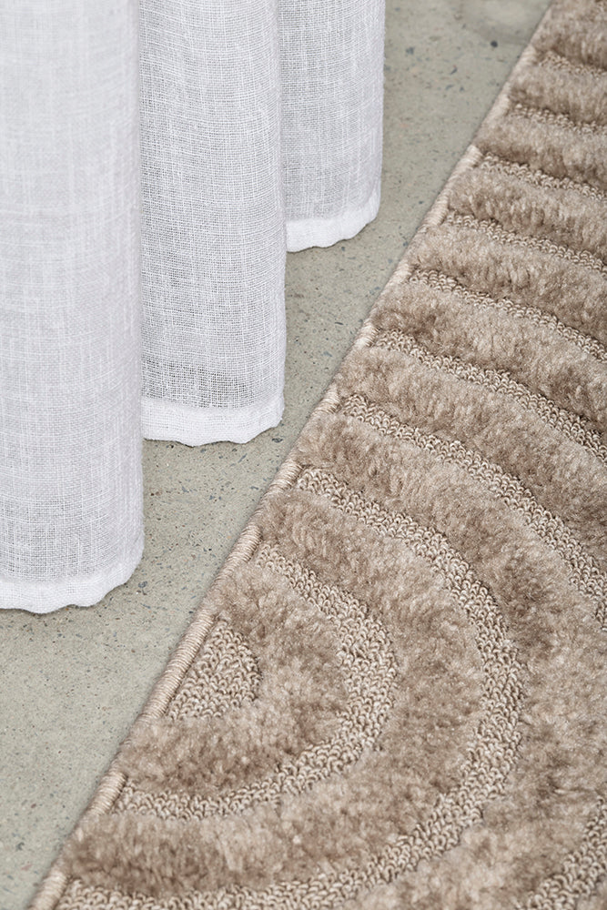 Harbor Zita Latte Rug