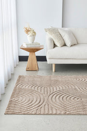 Harbor Zita Latte Rug