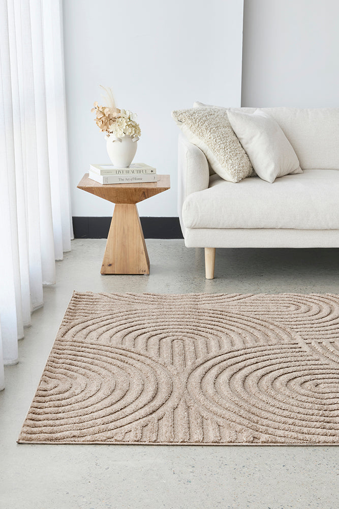 Harbor Zita Latte Rug