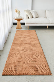 Harbor Zita Rust Runner Rug