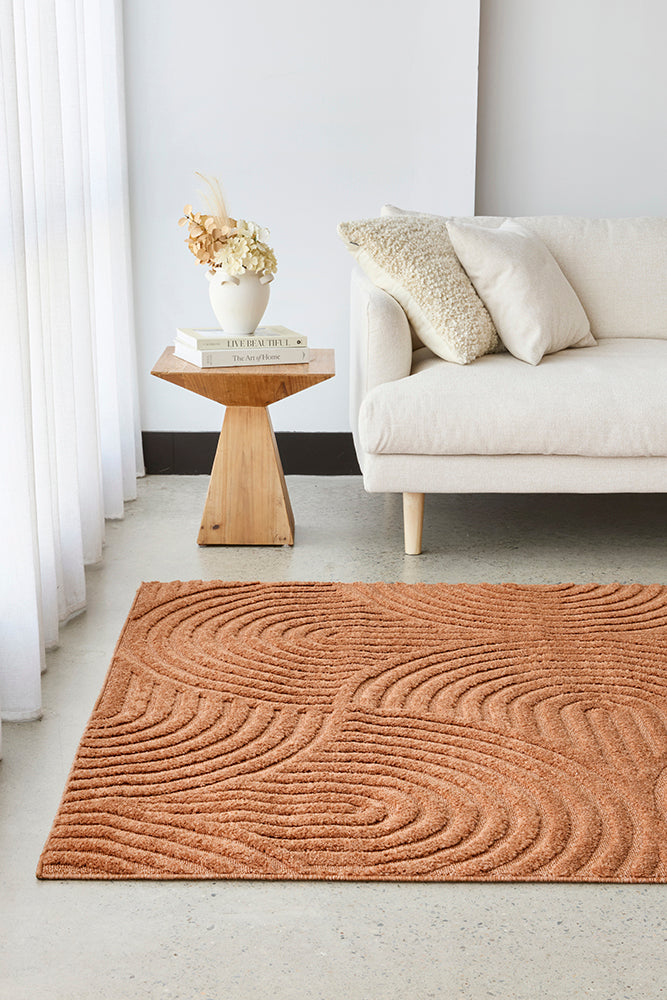 Harbor Zita Rust Rug