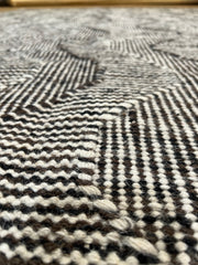 Superpatriot Wool Black & White Rug