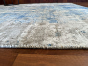 Parker Line Bamboo Silk Light Blue Rug