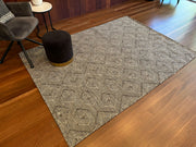 Geezer Star Moroccan Black brown white Rug