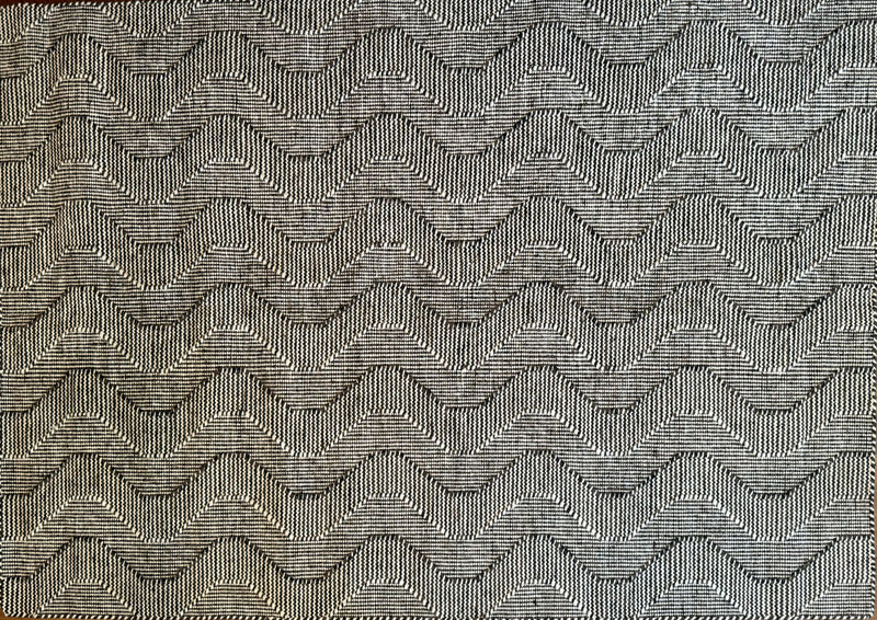 Geezer Hygge Moroccan Black brown white Rug