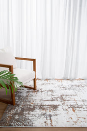 privilege Abstract Cream Multi Rug