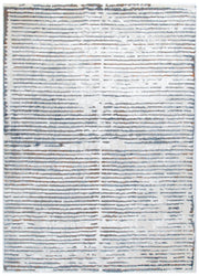 privilege Distressed Lines Blue Rug