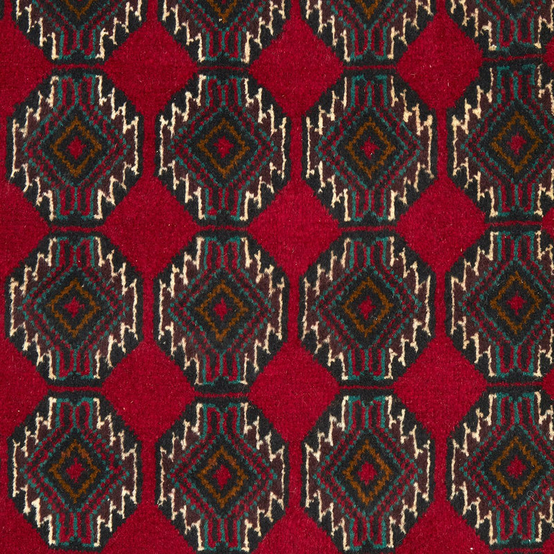 Hand knotted Persian Balouch Tribal Red Rug