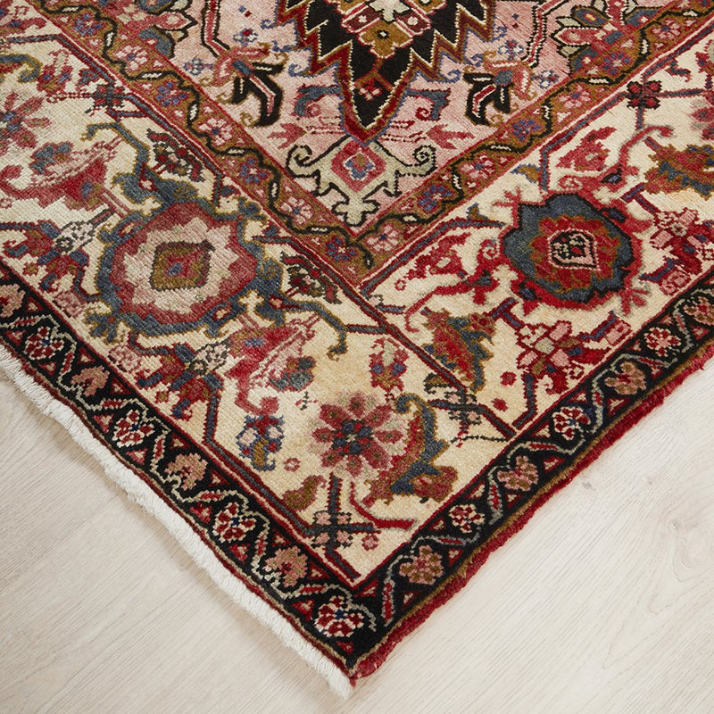 HERIZ 580 HAND KNOTTED PURE WOOL RUG