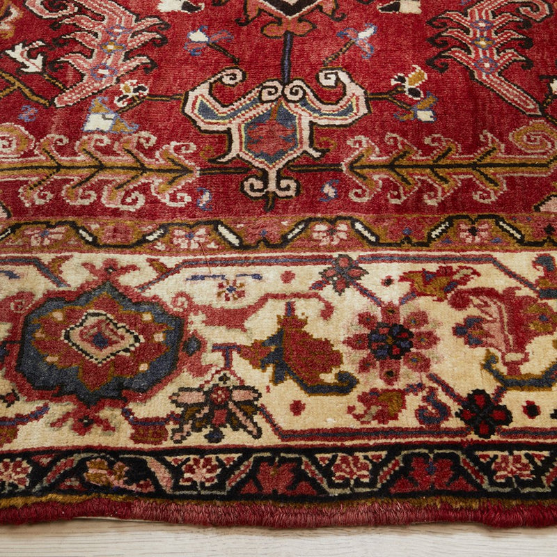 HERIZ 580 HAND KNOTTED PURE WOOL RUG
