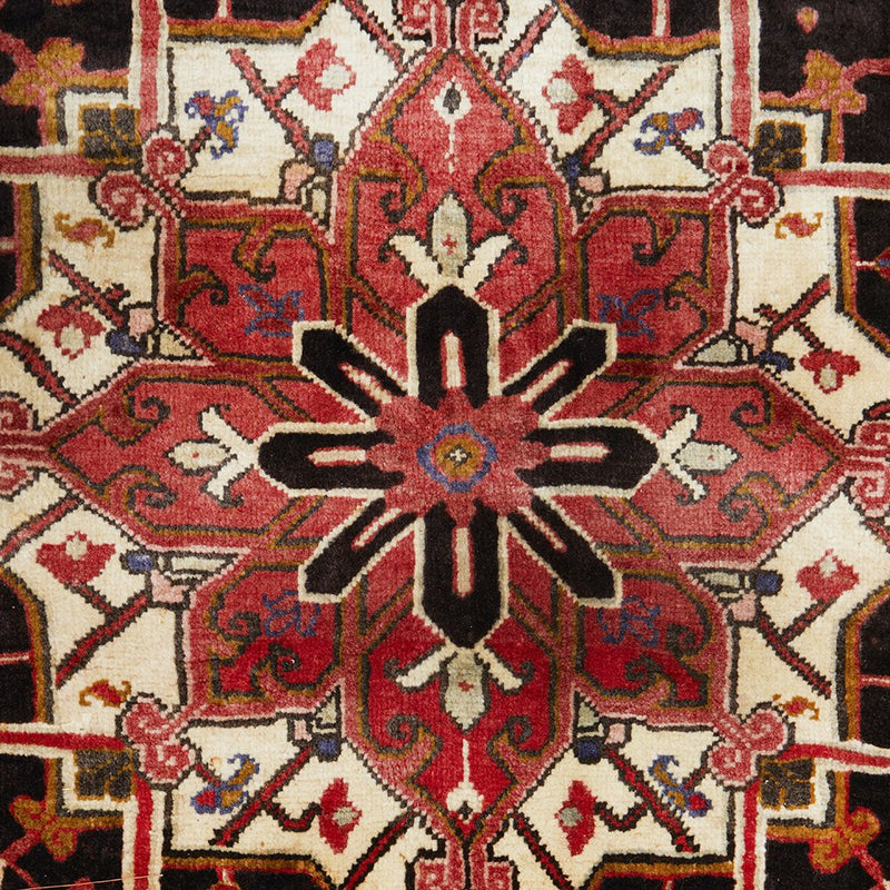 HERIZ 580 HAND KNOTTED PURE WOOL RUG