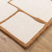 Les Nomades Script Rust Wool Rug