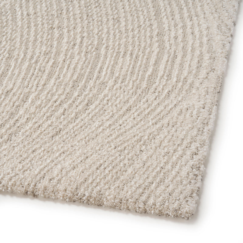 Scandinavian Shaggy Flow Light Grey Rug